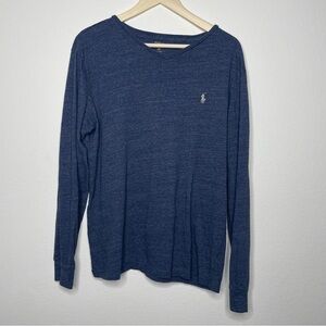 Polo Ralph Lauren Blue Cotton Long Sleeve Shirt